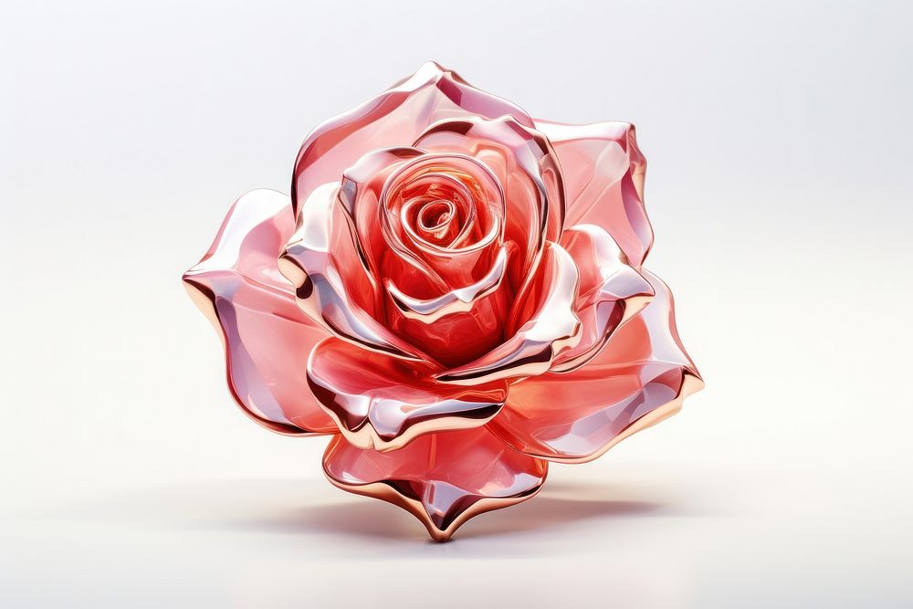 Rose jewelry flower petal.