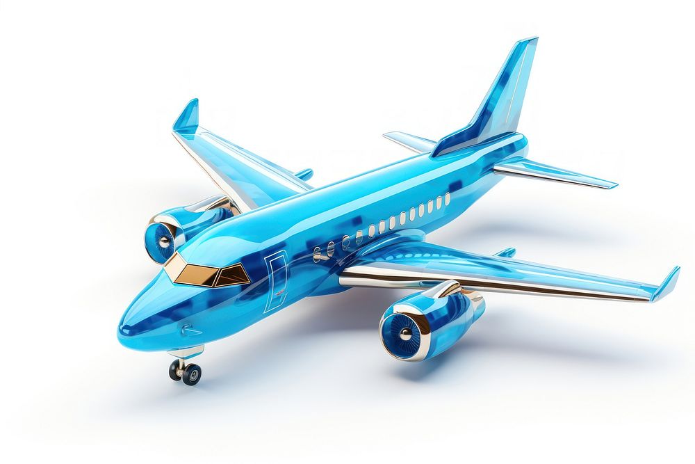 Toy plane airplane aircraft airliner.