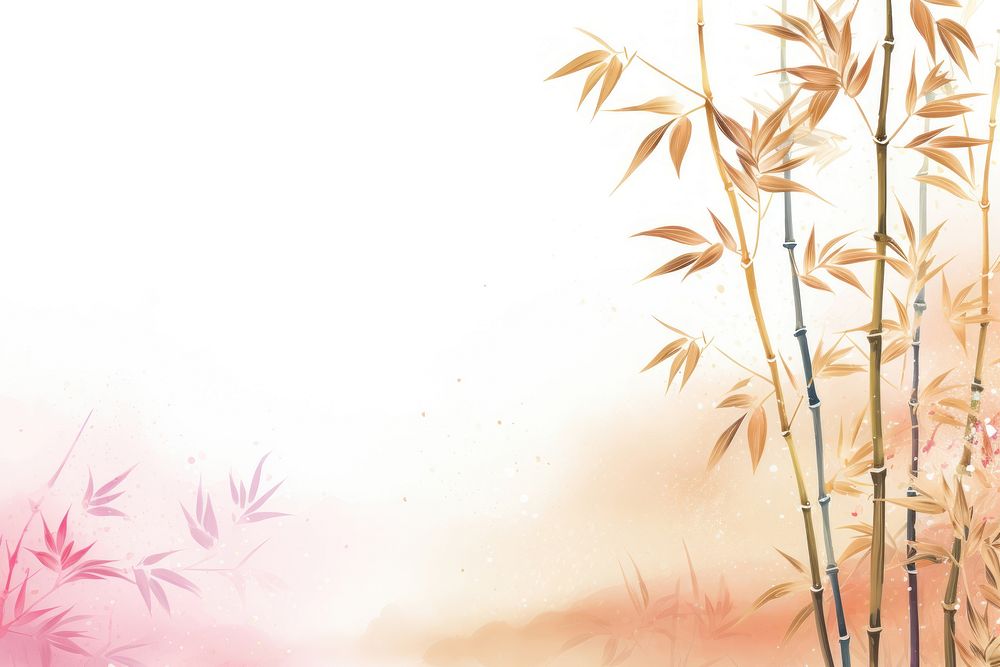 Bamboo backgrounds plant art.