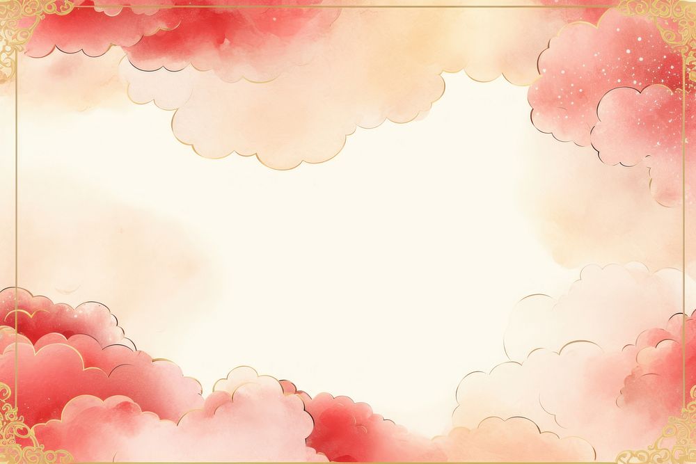 Cloud with red frame backgrounds outdoors texture.