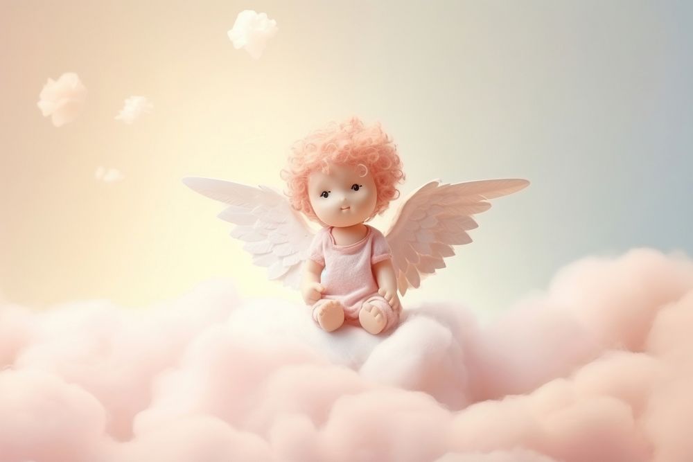 Cherub angel cute doll. AI | Free Photo Illustration - rawpixel