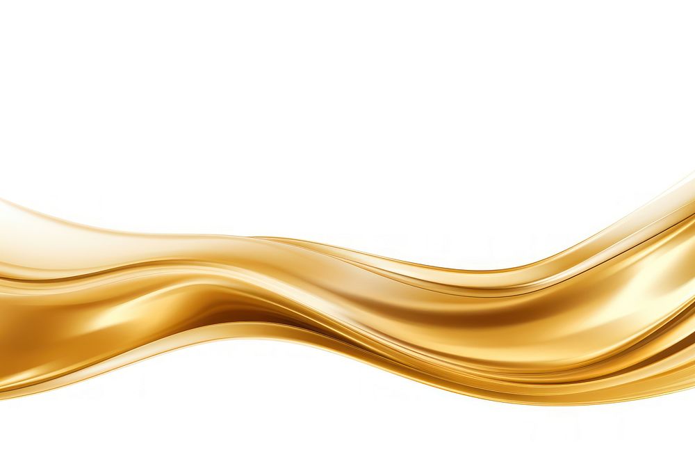 Liquid gold backgrounds line white background.