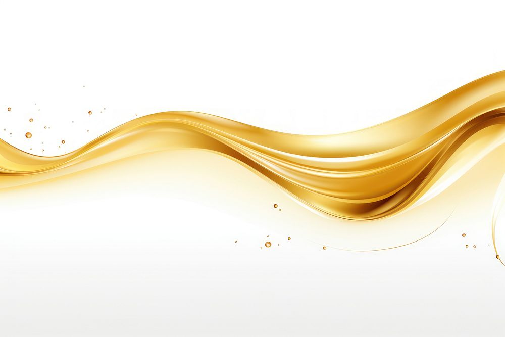 Liquid gold backgrounds line white background.