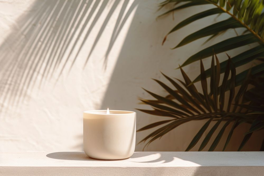Candle packaging  shadow wall cup.