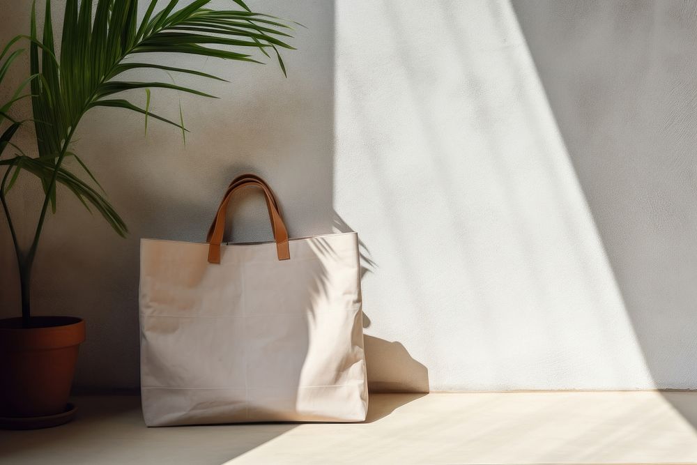 Plain Shoping bag architecture handbag accessories.