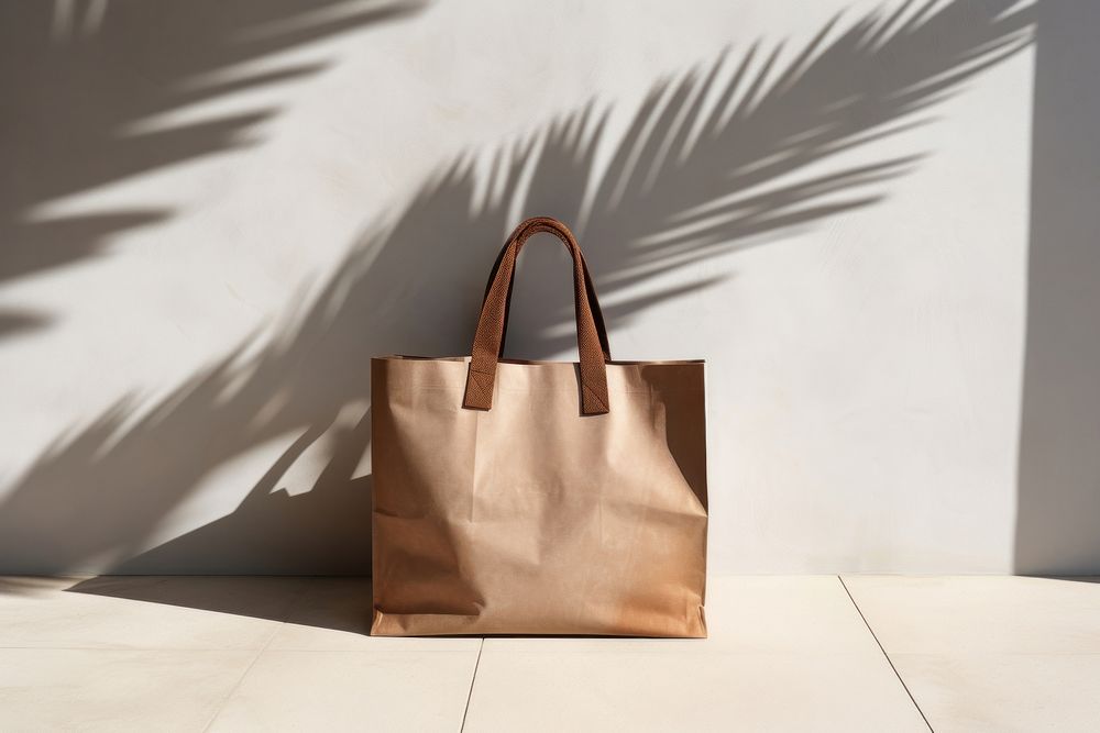Plain Shoping bag handbag shadow accessories.