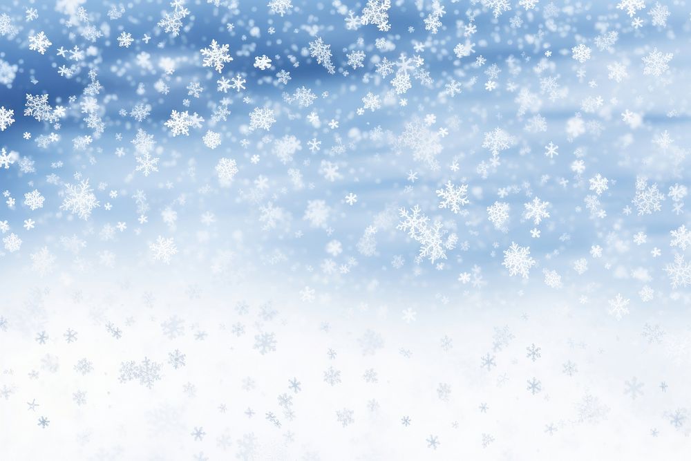 Flying snowflakes backgrounds outdoors nature.