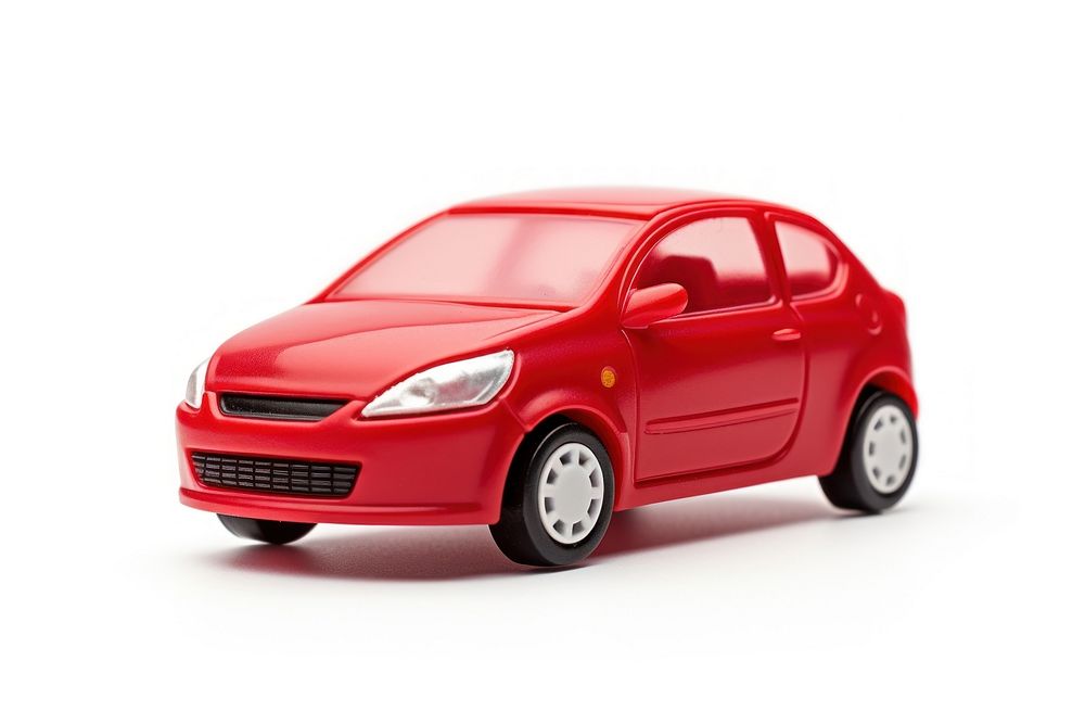 Modern red car vehicle wheel white background. AI generated Image by rawpixel.