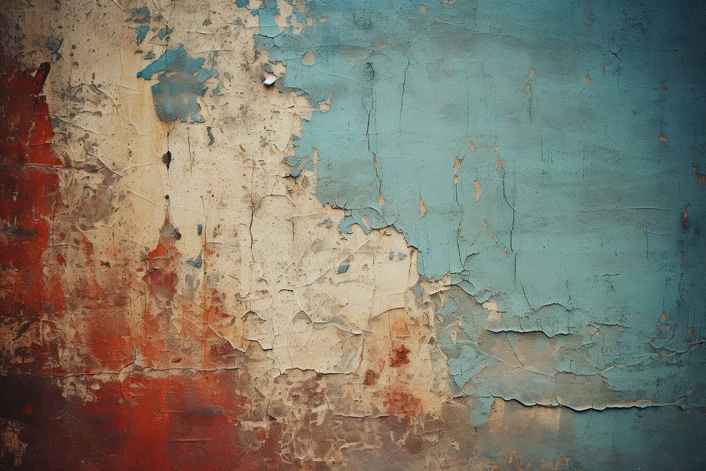  Old colors Texture old deterioration architecture. AI generated Image by rawpixel.