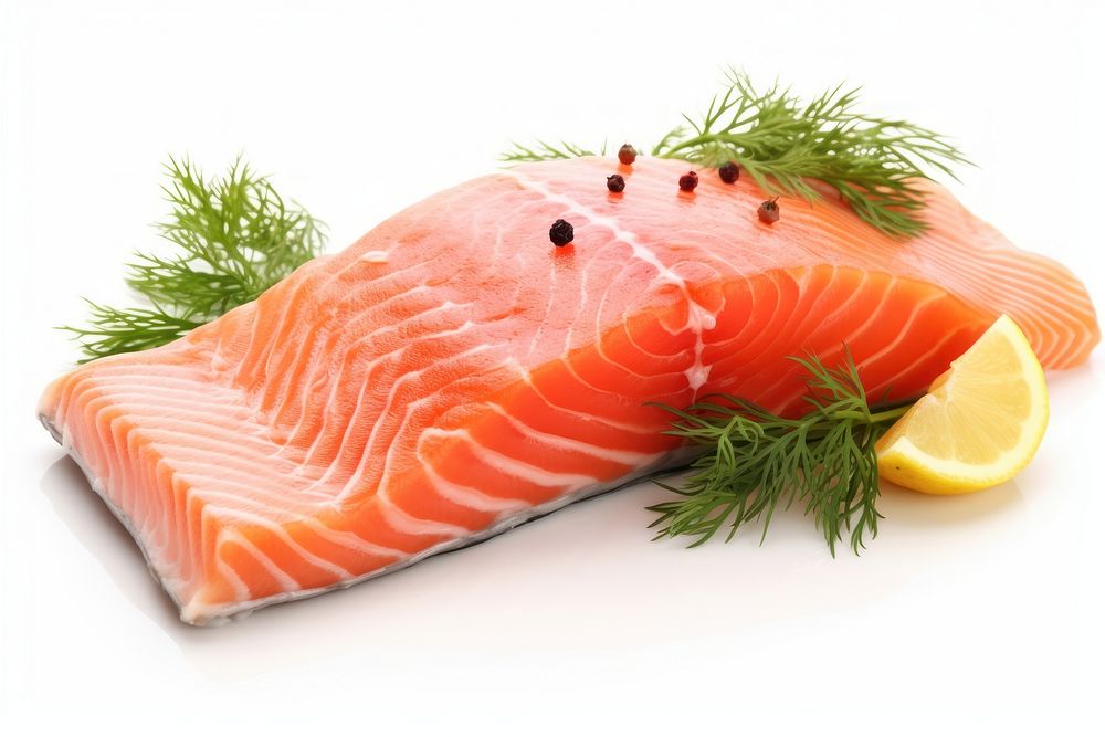 Salmon steak ingredients salmon seafood relaxation.