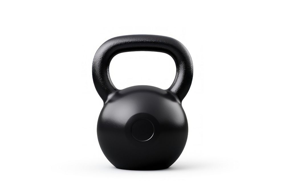 Kettlebell sports gym white background. AI generated Image by rawpixel.