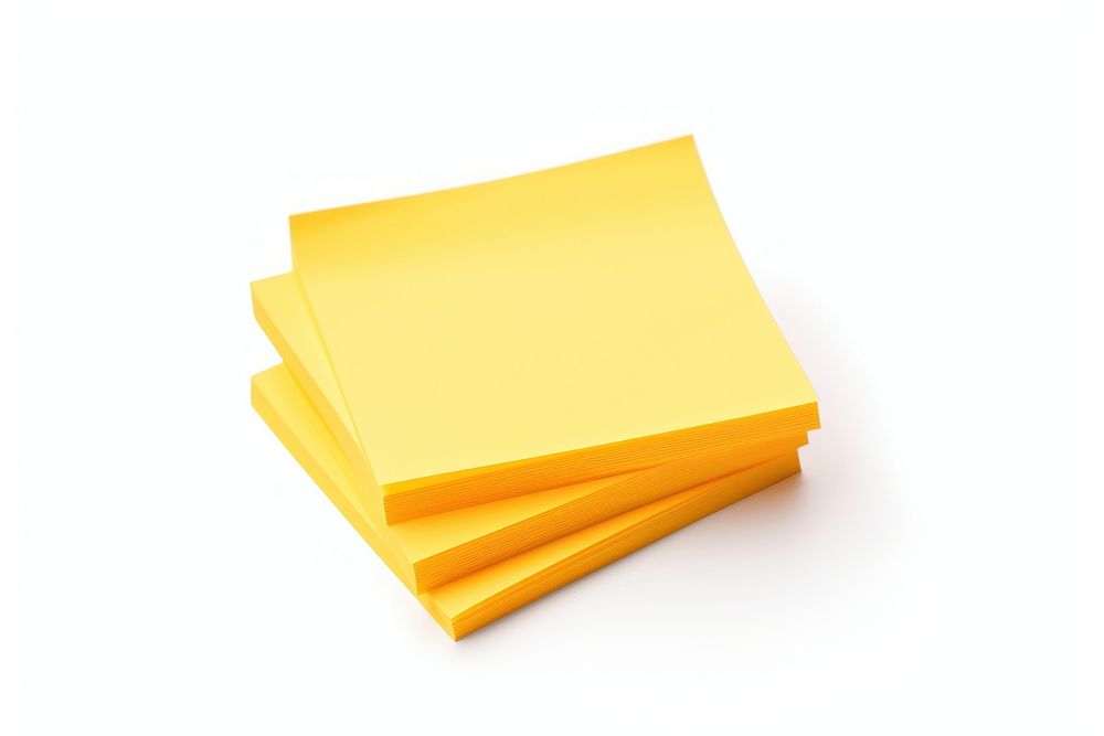 Sticky notes paper white background simplicity. AI generated Image by rawpixel.