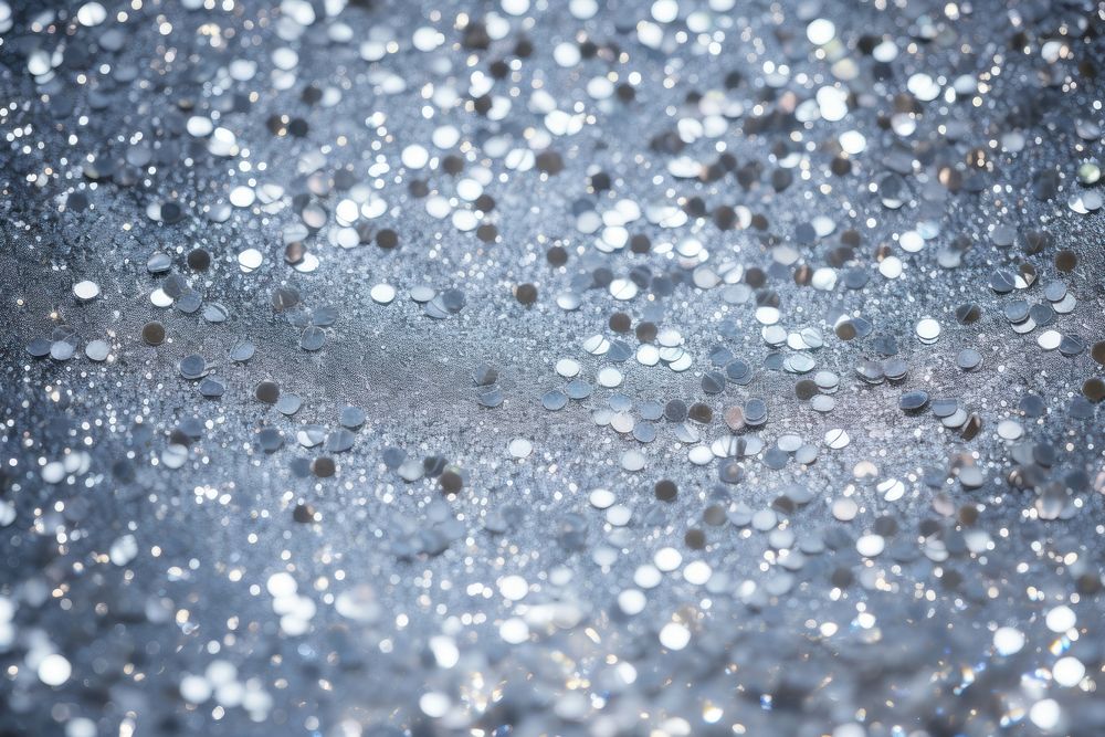  Silver glitter Texture background backgrounds full frame defocused. AI generated Image by rawpixel.