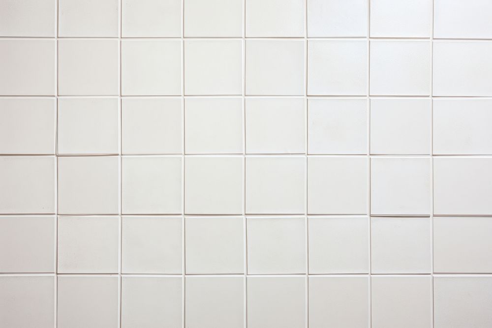  White square tiled texture background backgrounds white wall. AI generated Image by rawpixel.