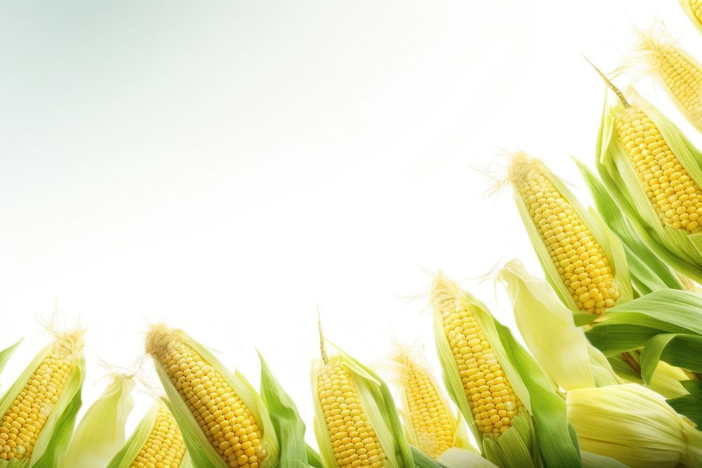 Cobs of corn plant food agriculture.