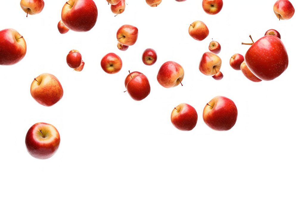 Apples backgrounds fruit plant.