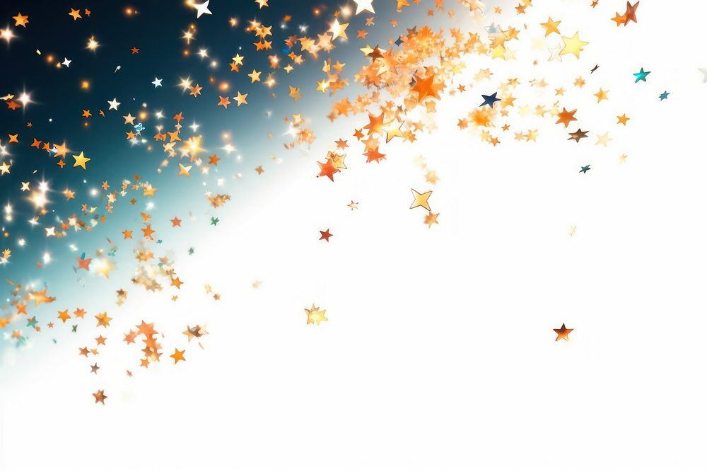 Stars backgrounds confetti outdoors.
