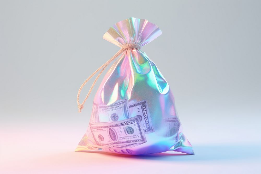 Money bag celebration investment currency.