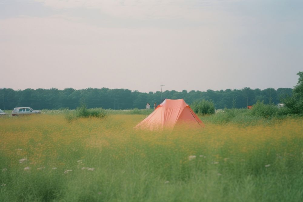 A camp architecture outdoors camping. AI generated Image by rawpixel.