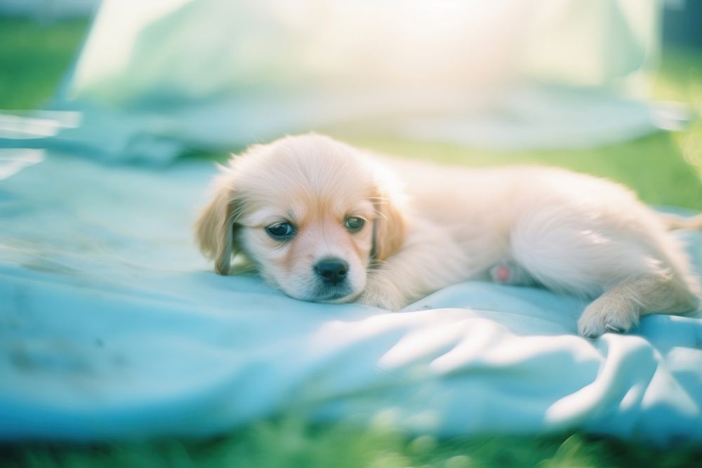 Puppy mammal animal dog. AI generated Image by rawpixel.