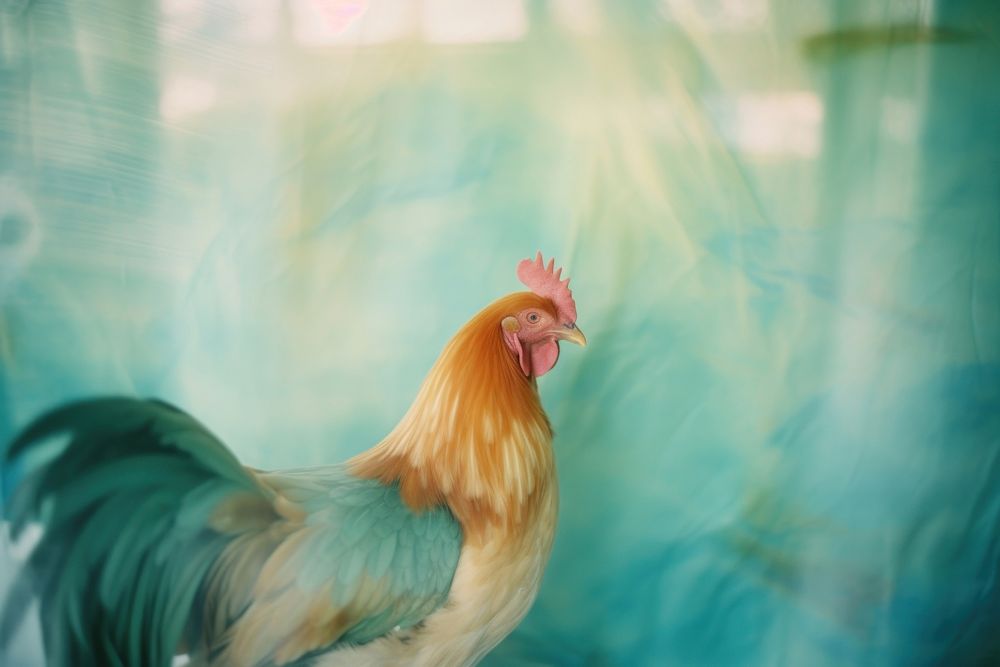 Rooster chicken poultry rooster. AI generated Image by rawpixel.