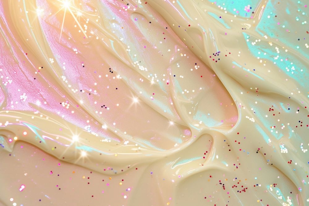 Holographic cream background backgrounds glitter abstract.