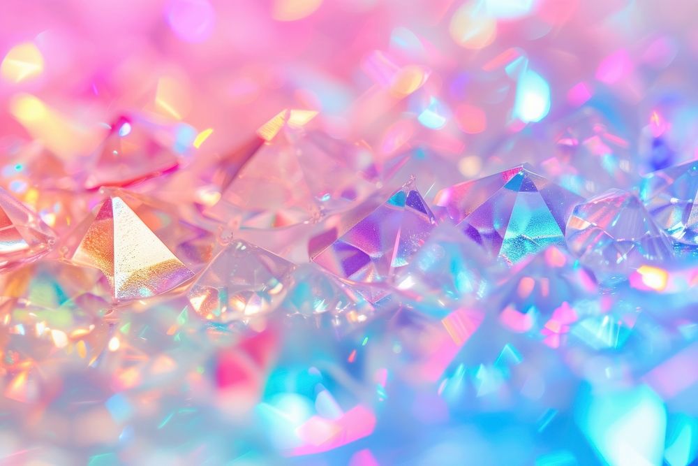 Holographic diamond background glitter backgrounds | Free Photo - rawpixel