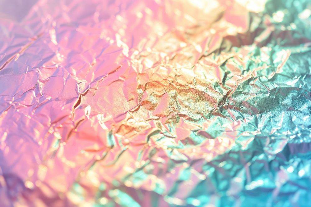 Holographic foil texture background backgrounds aluminium abstract.