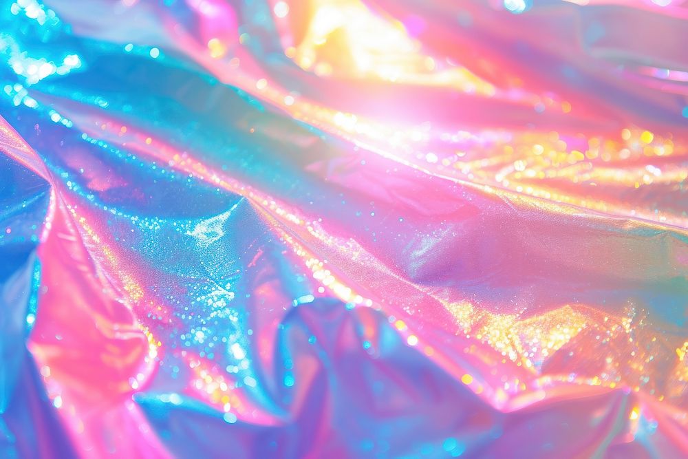 Holographic foil texture background backgrounds rainbow glitter.