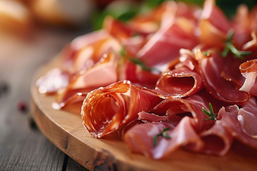 Extreme close charcuterie food meat | Free Photo - rawpixel