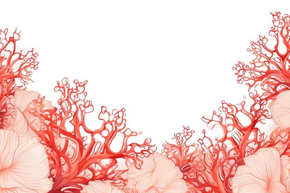 Coral backgrounds pattern accessories.