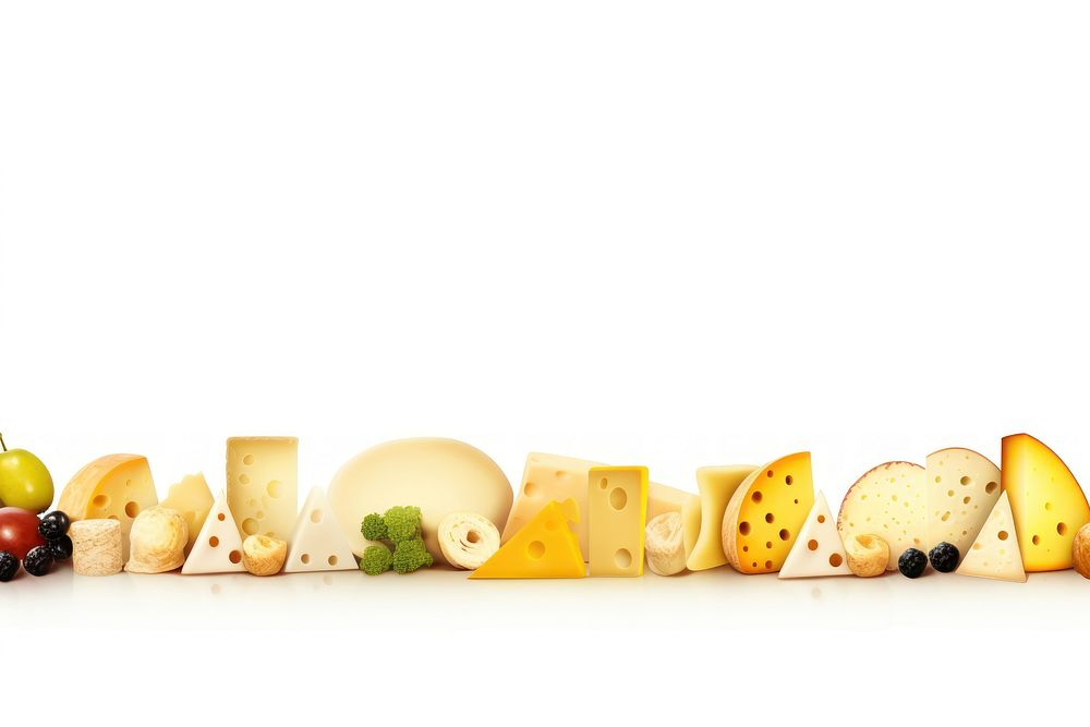 Cheeses food parmigiano-reggiano white background.