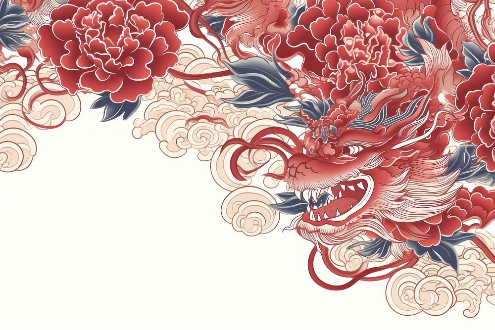 Chinese new year backgrounds pattern art.