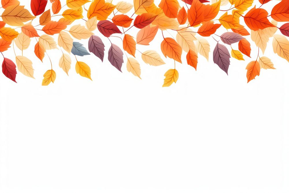Autumn leaves backgrounds outdoors pattern.