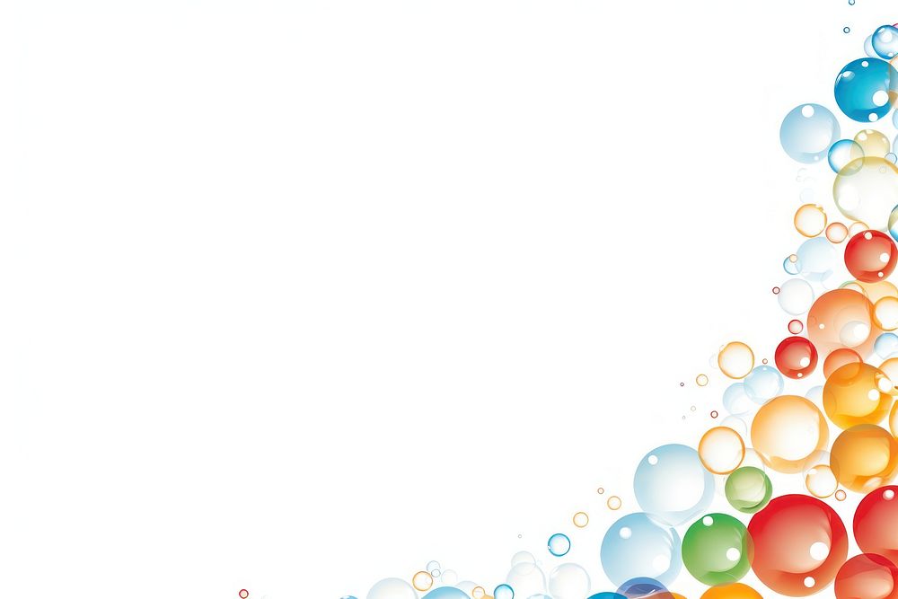 Bubbles backgrounds pattern line.