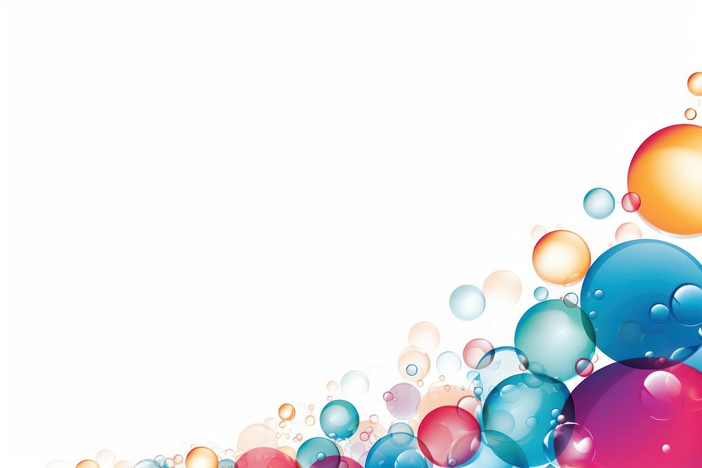 Bubbles backgrounds pattern sphere.