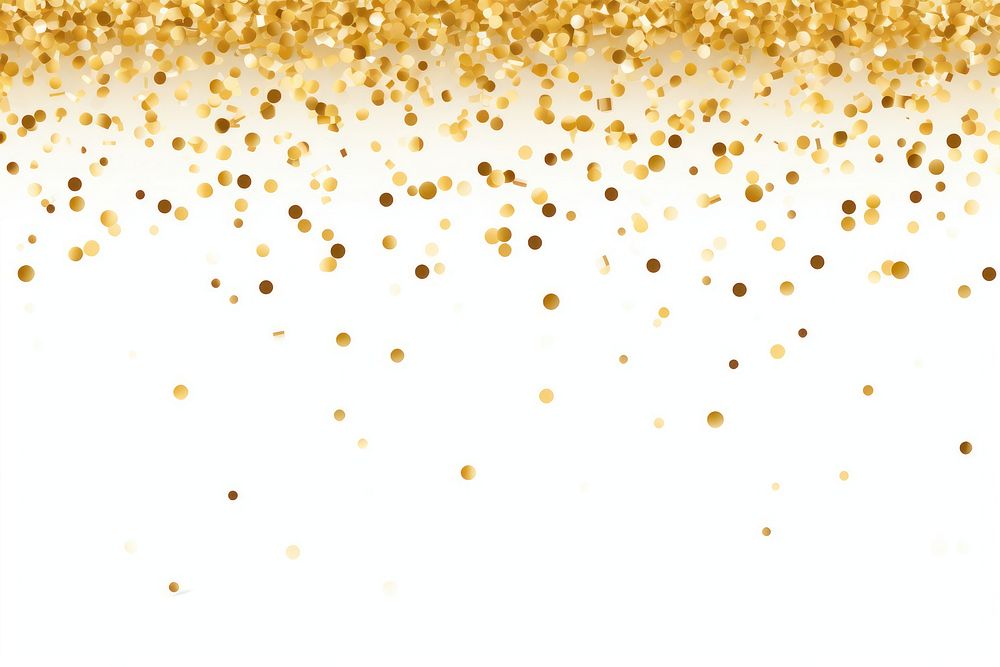 Gold confetti backgrounds glitter line.