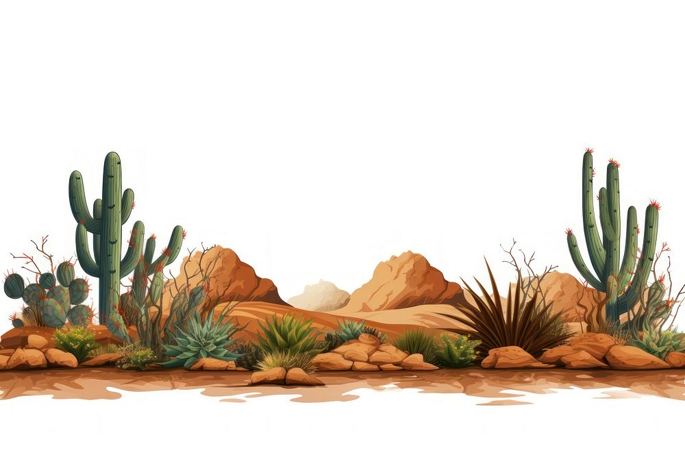 Desert outdoors nature cactus.