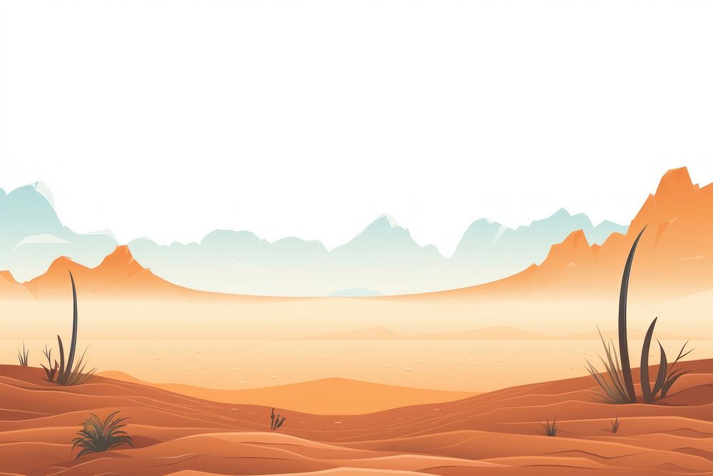 Desert backgrounds landscape outdoors.