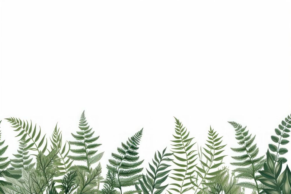 Ferns backgrounds plant leaf.