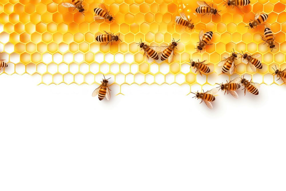 Honeycomb backgrounds insect animal.