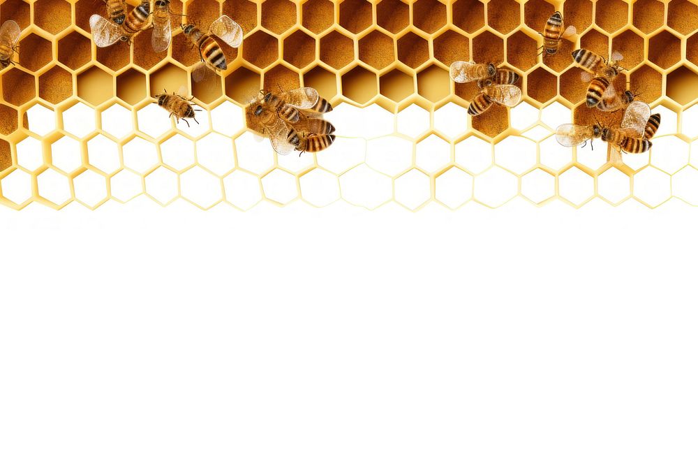 Honeycomb backgrounds insect line.