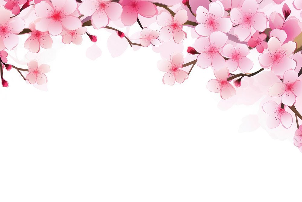 Sakura backgrounds blossom flower.
