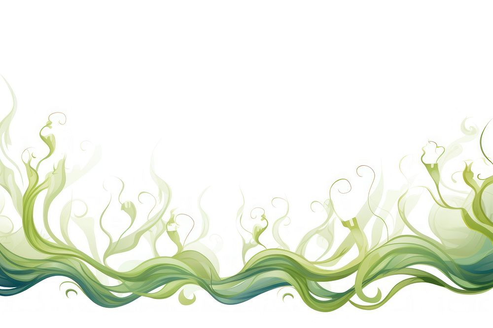 Seaweed backgrounds pattern green.
