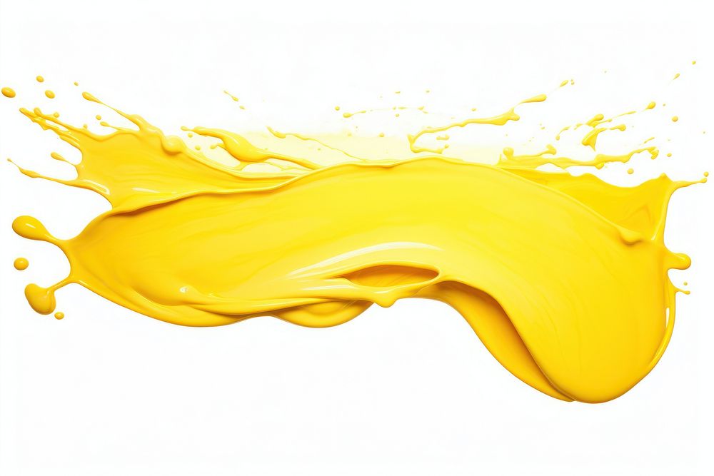 Splash yellow backgrounds paint white background.