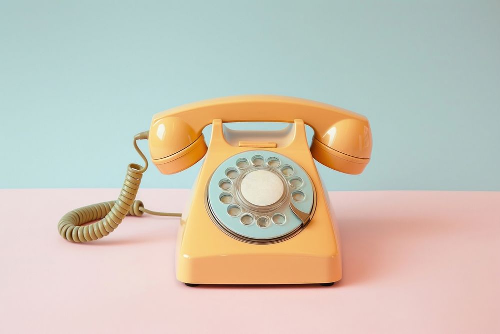 Retro phone electronics technology telephone. | Free Photo - rawpixel