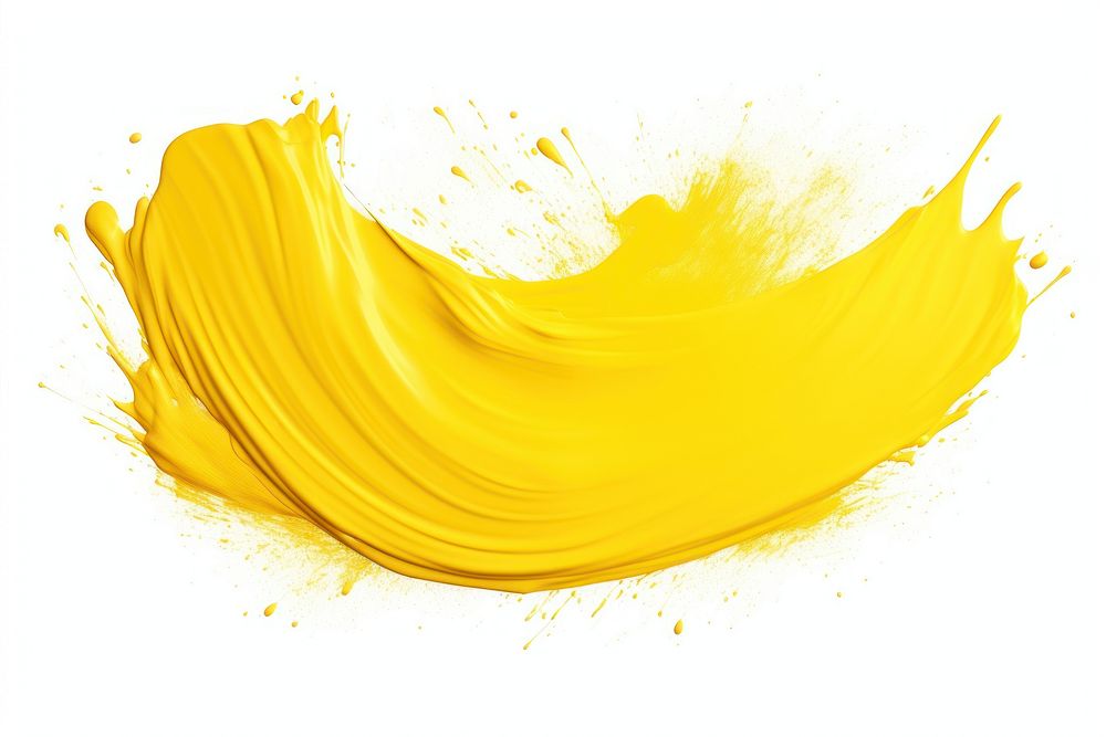 Splash yellow backgrounds paint white background.