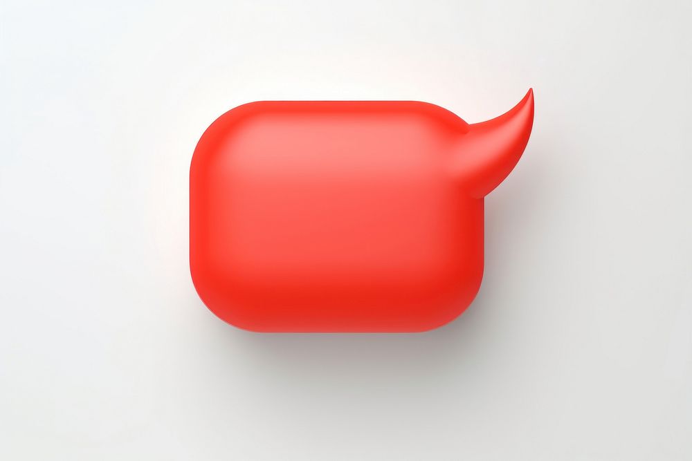 Speech bubble symbol text white background ketchup.