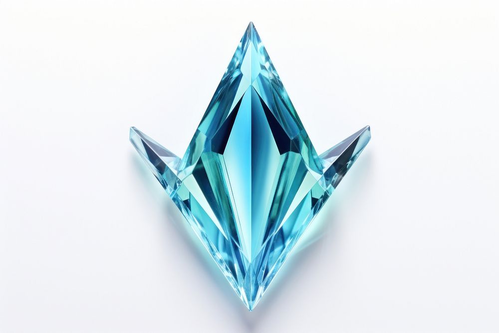 Crystal arrow gemstone jewelry diamond.