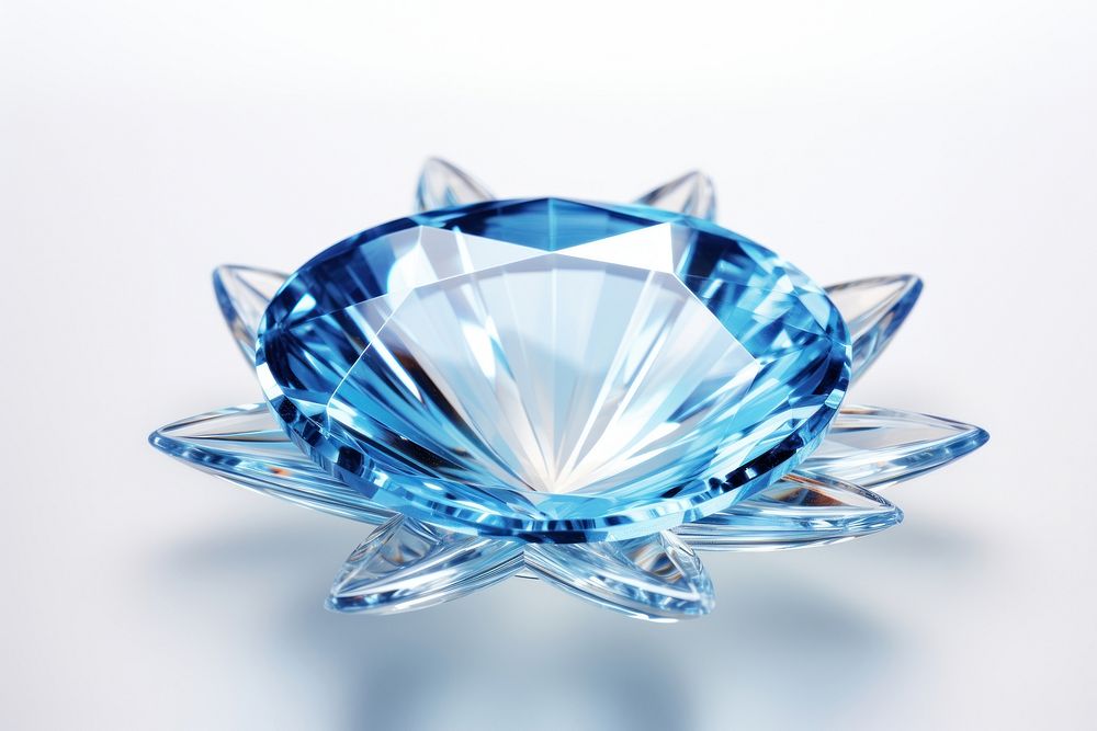 Circle shape gemstone crystal jewelry.